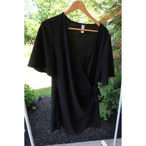 Forever 21 Plus Surplice Wrap Romper